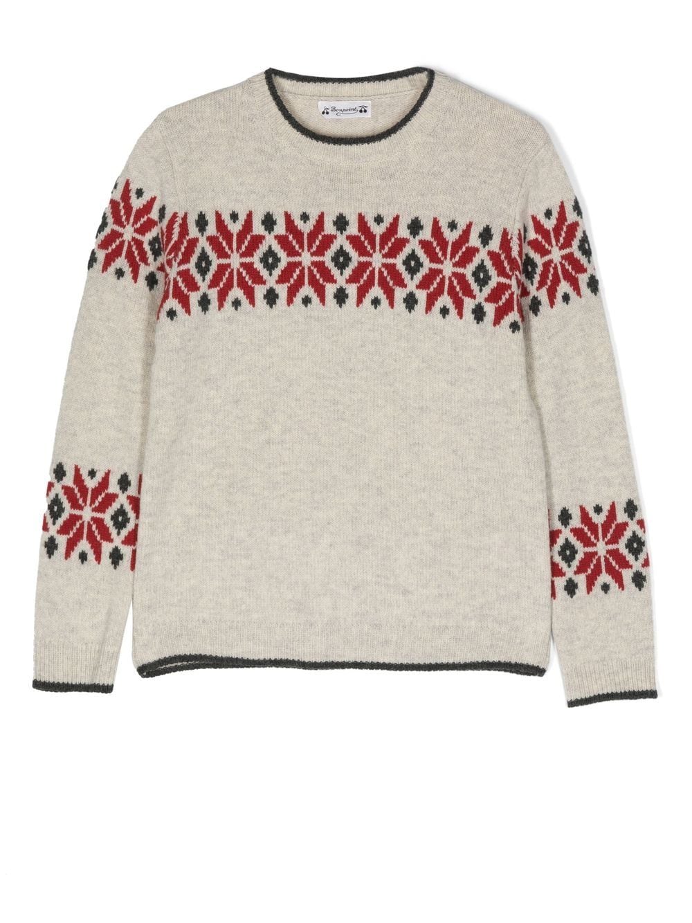 Bonpoint Branis wool jumper - Grey von Bonpoint