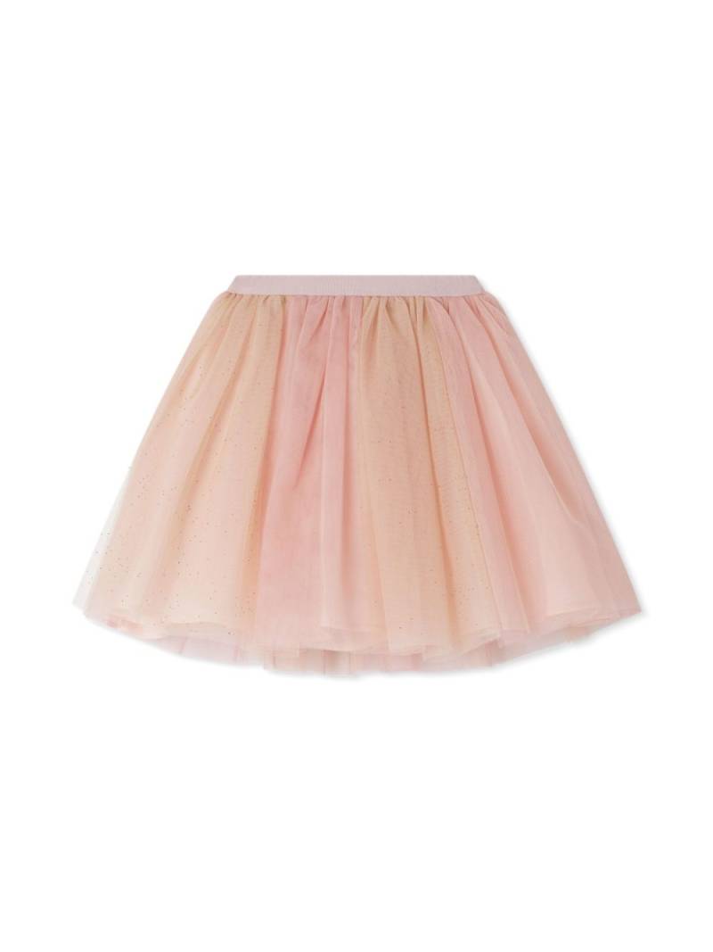 Bonpoint Charming tulle miniskirt - Pink von Bonpoint