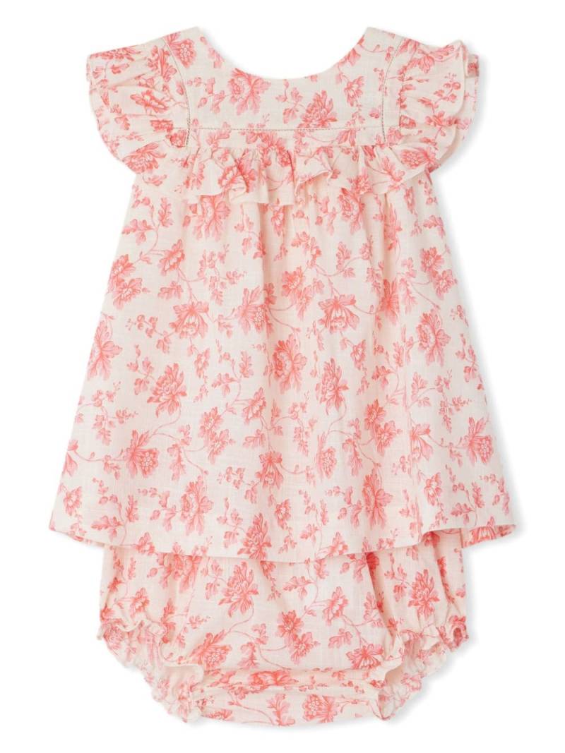 Bonpoint Ciara floral-print sleeveless dress - Pink von Bonpoint