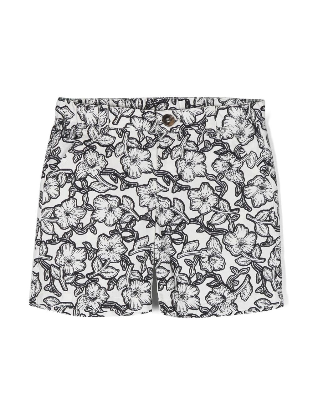 Bonpoint Clovis floral-print shorts - White von Bonpoint