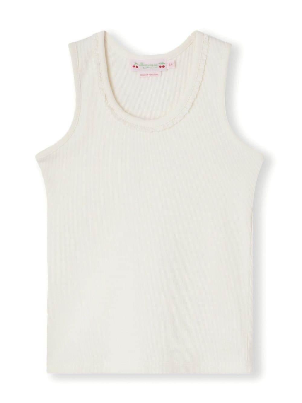 Bonpoint Coline cotton tank top - White von Bonpoint