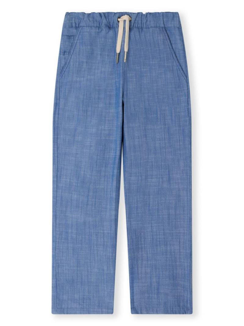 Bonpoint Connell cotton trousers - Blue von Bonpoint