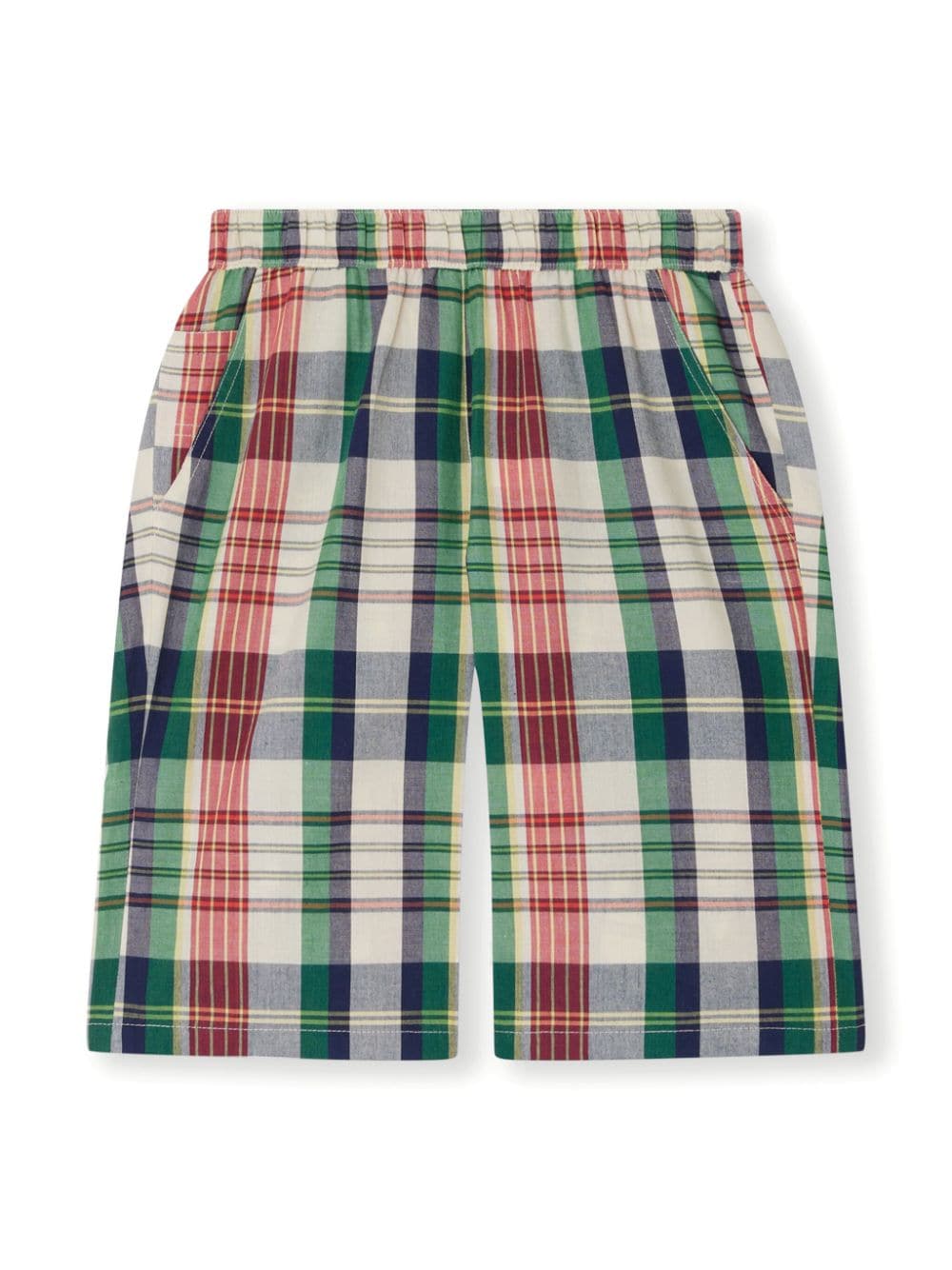 Bonpoint Conway checked cotton shorts - Neutrals von Bonpoint