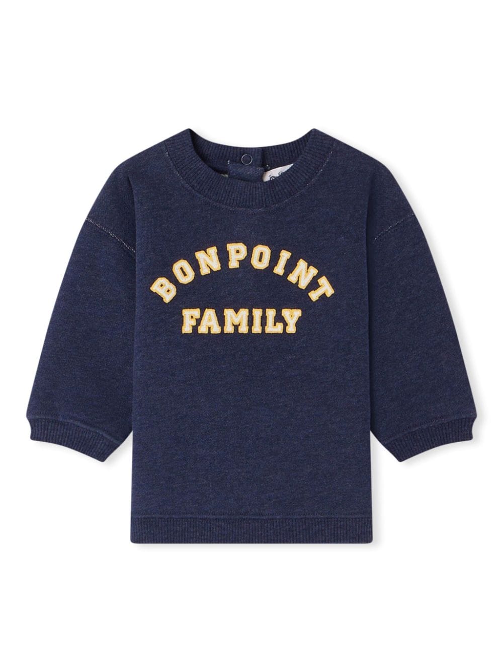 Bonpoint Dady cotton sweatshirt - Blue von Bonpoint