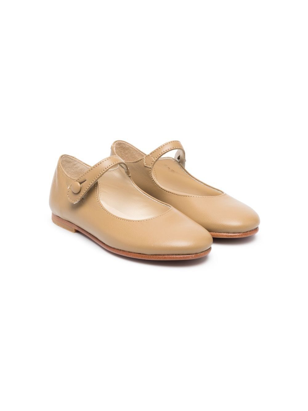 Bonpoint Ella ballerina shoes - Brown von Bonpoint