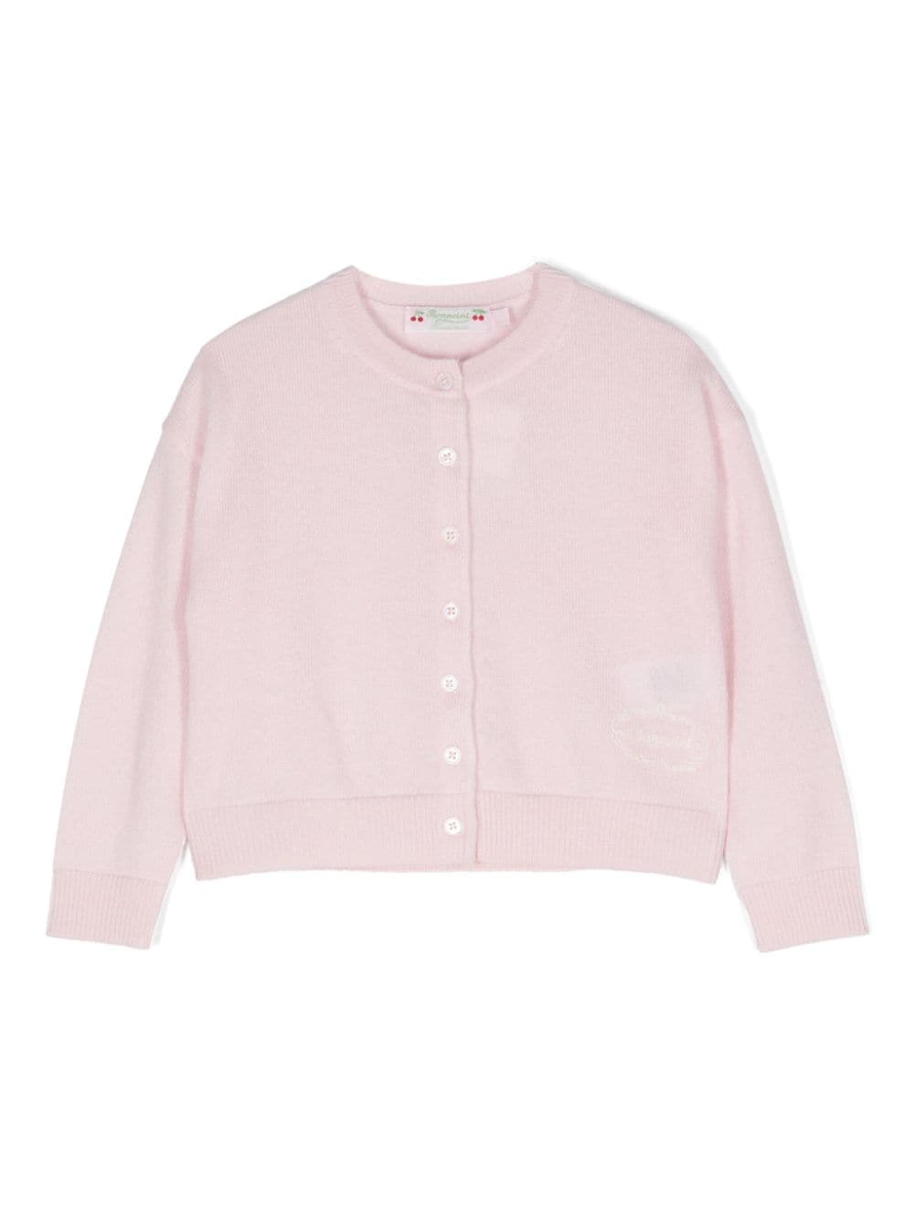 Bonpoint Fabara fine-knit cardigan - Pink von Bonpoint