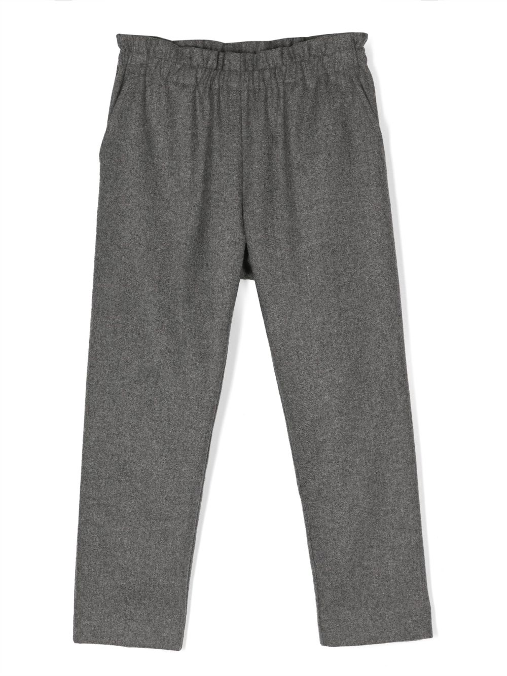 Bonpoint Fetiche paperbag-waist trousers - Grey von Bonpoint