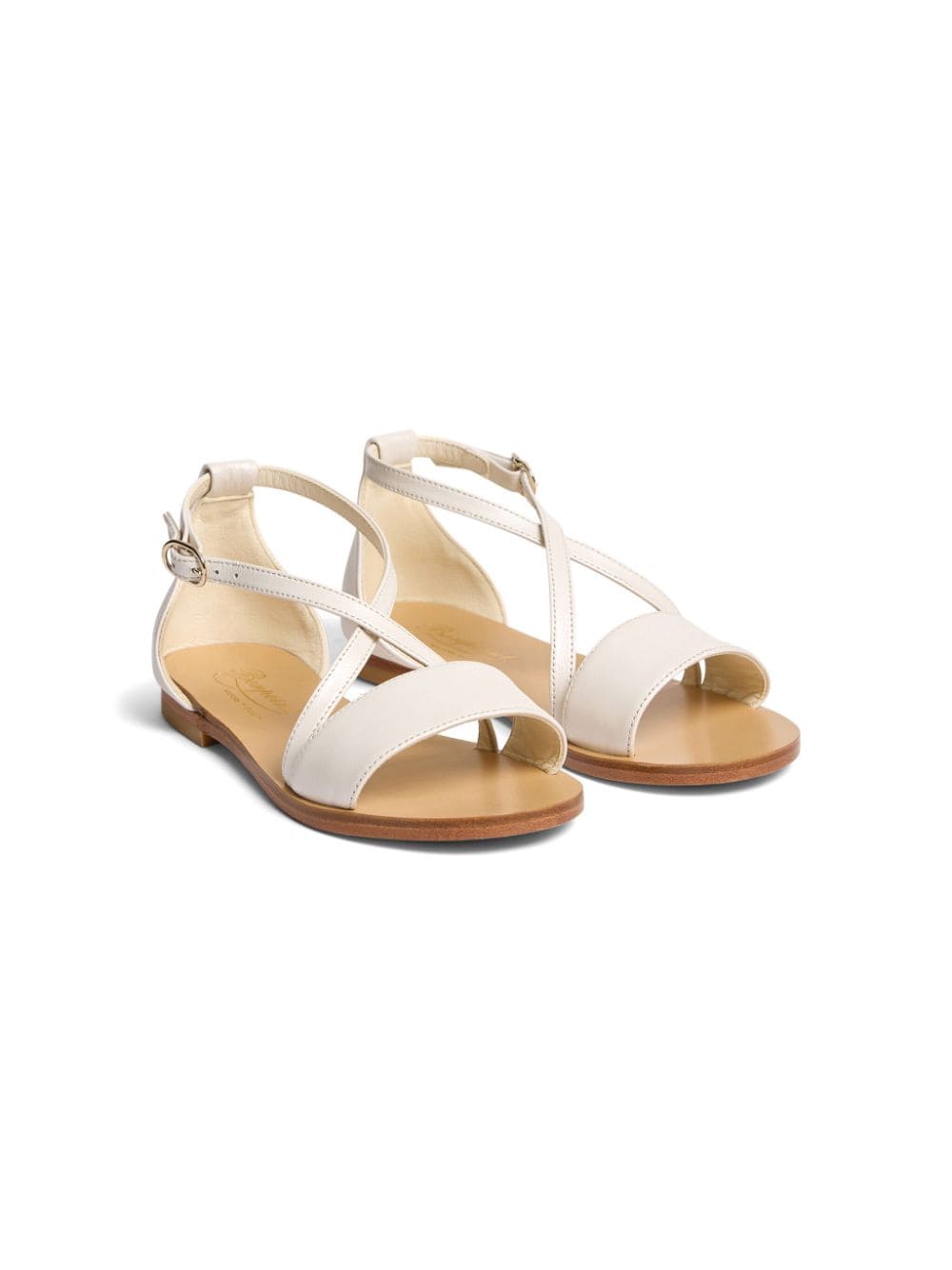 Bonpoint Fia leather sandals - White von Bonpoint