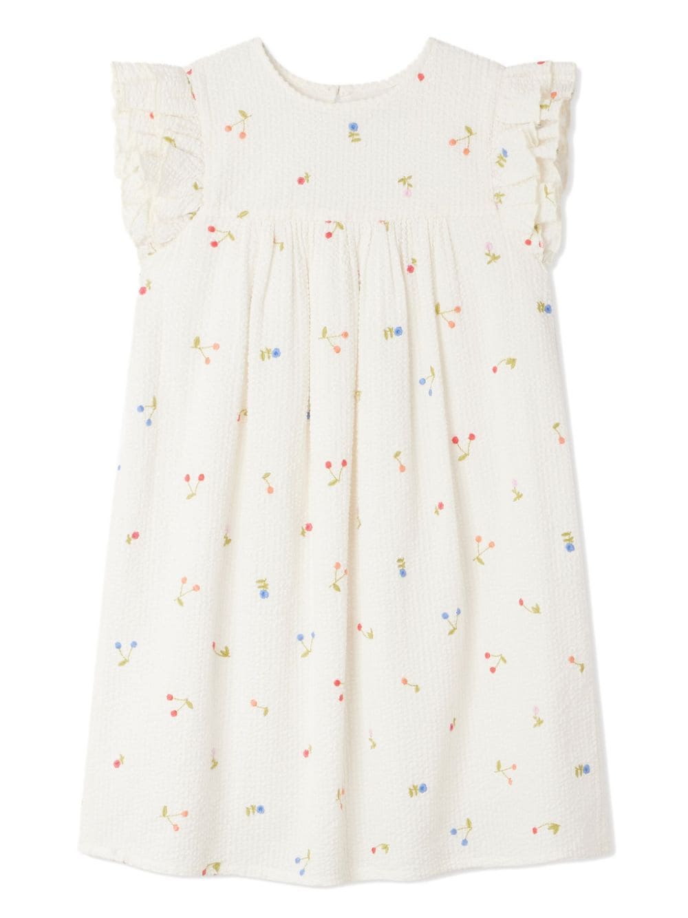 Bonpoint Florentine embroidered-design dress - White von Bonpoint