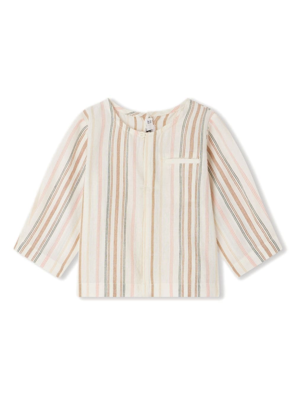 Bonpoint Gauguin striped cotton blouse - Neutrals von Bonpoint