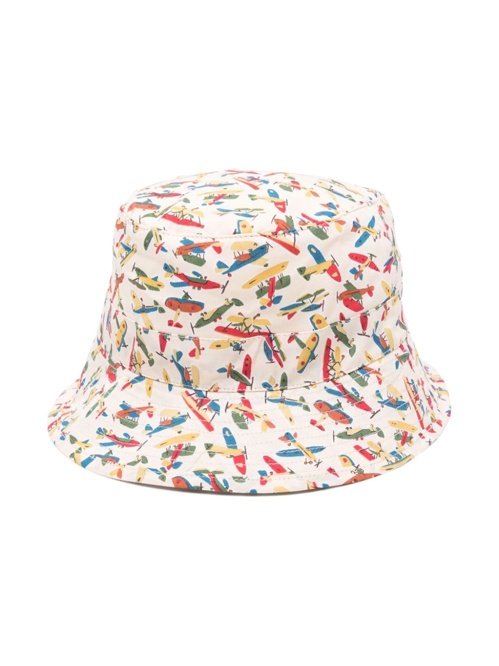 Bonpoint Liberty-print cotton sun hat - Neutrals von Bonpoint