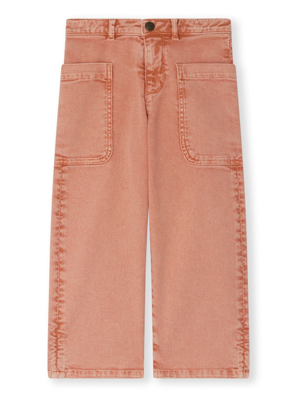 Bonpoint Looping straight-leg jeans - Orange von Bonpoint