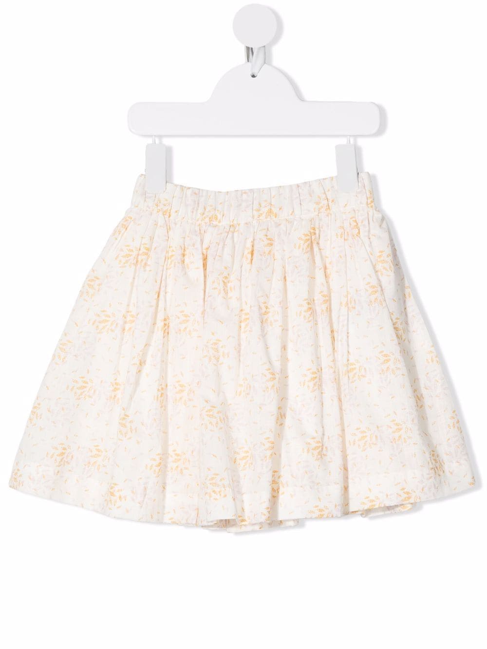 Bonpoint Suzon floral-print mini skirt - White von Bonpoint