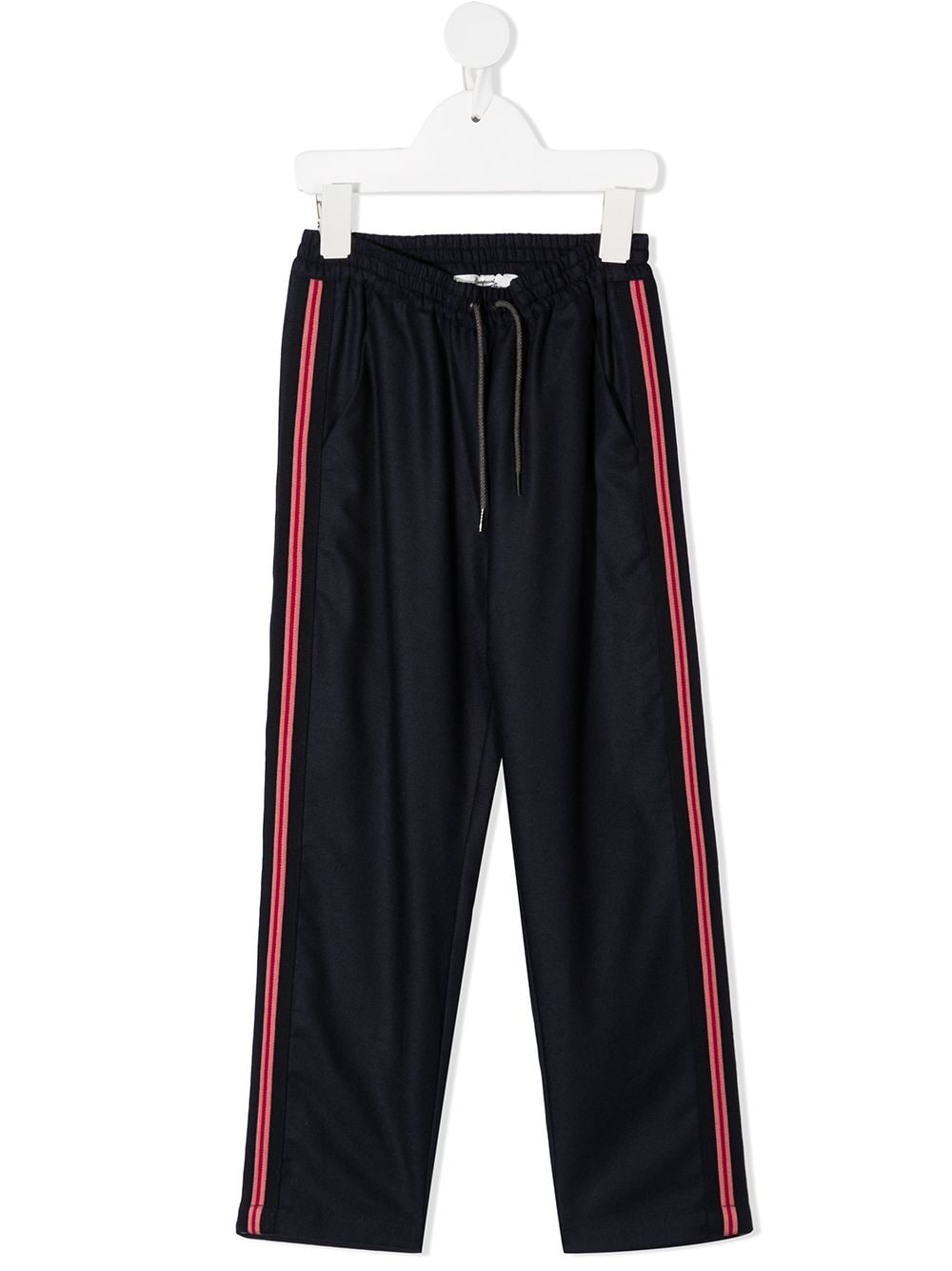 Bonpoint TEEN side-stripe track pants - Blue von Bonpoint