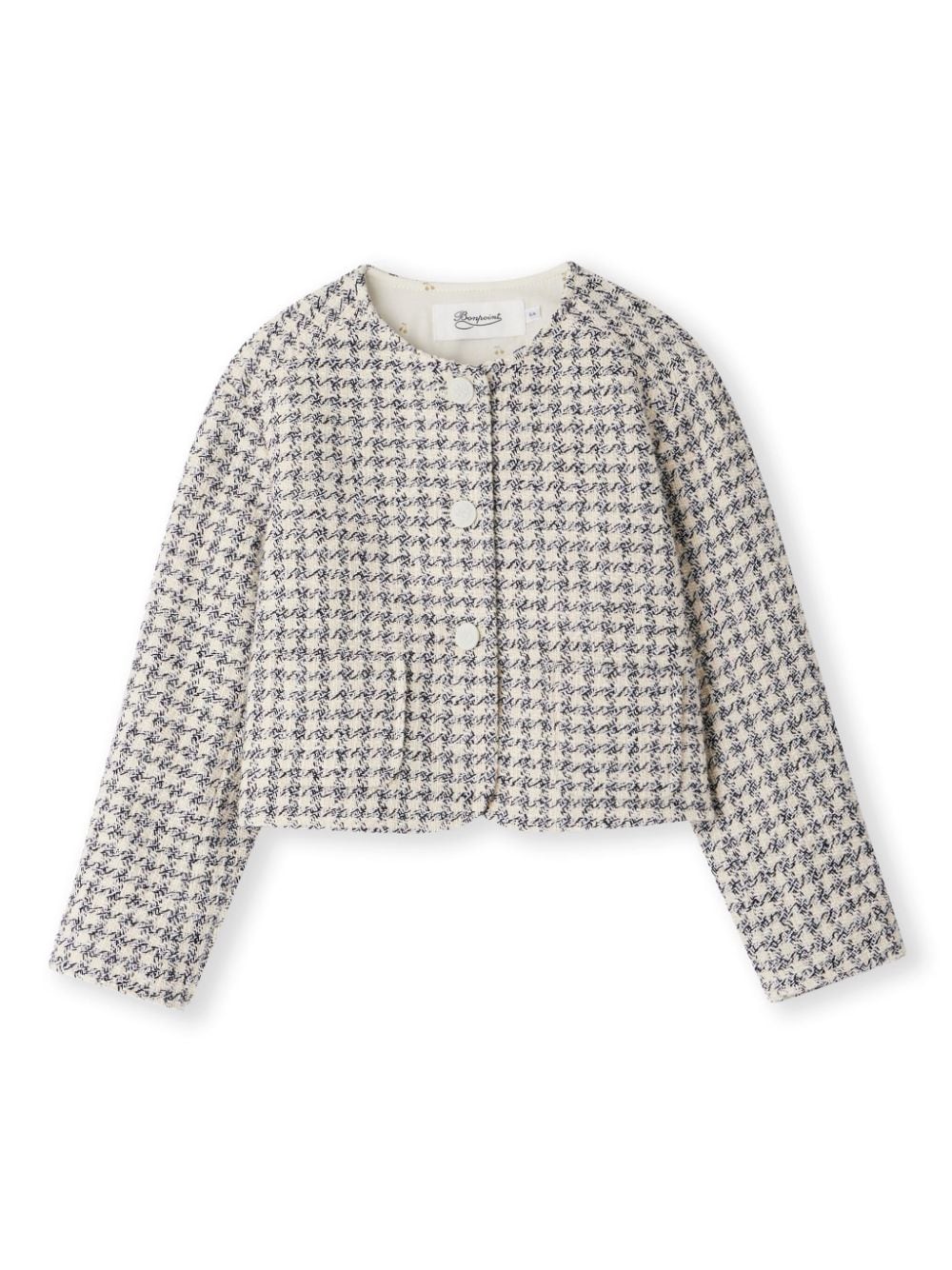 Bonpoint Tabitha cotton-blend tweed jacket - Blue von Bonpoint