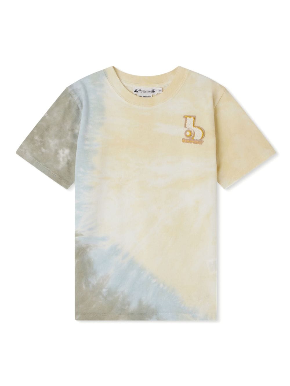 Bonpoint Thibald logo-appliqué cotton T-shirt - Yellow von Bonpoint