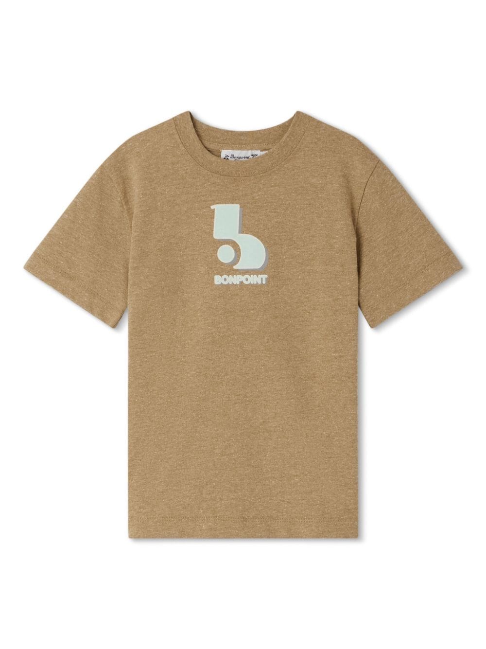 Bonpoint Thibald logo-print T-shirt - Neutrals von Bonpoint