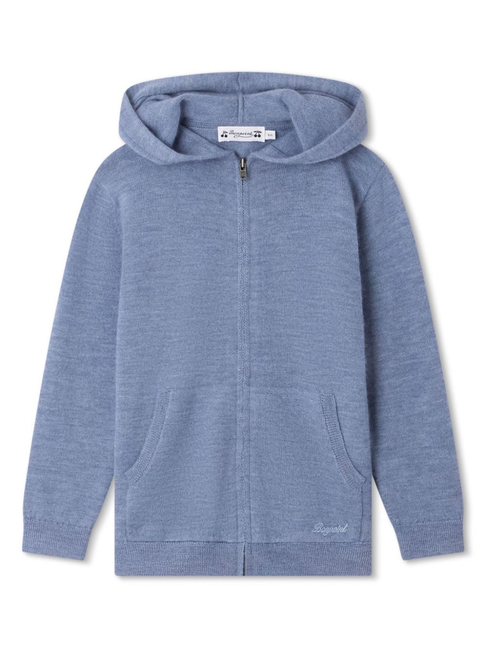 Bonpoint Tylcy cashmere hoodie - Blue von Bonpoint