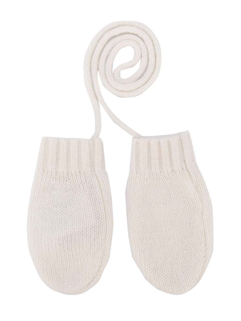 Bonpoint cashmere gloves - White von Bonpoint