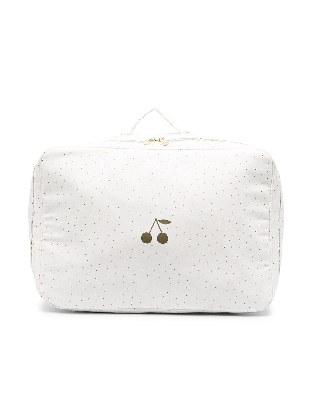 Bonpoint cherry-print cotton bag - White von Bonpoint