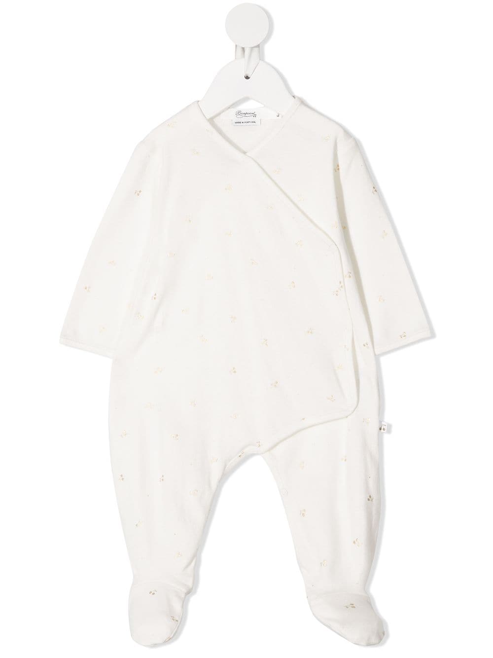 Bonpoint cherry print wrap pyjamas - White von Bonpoint