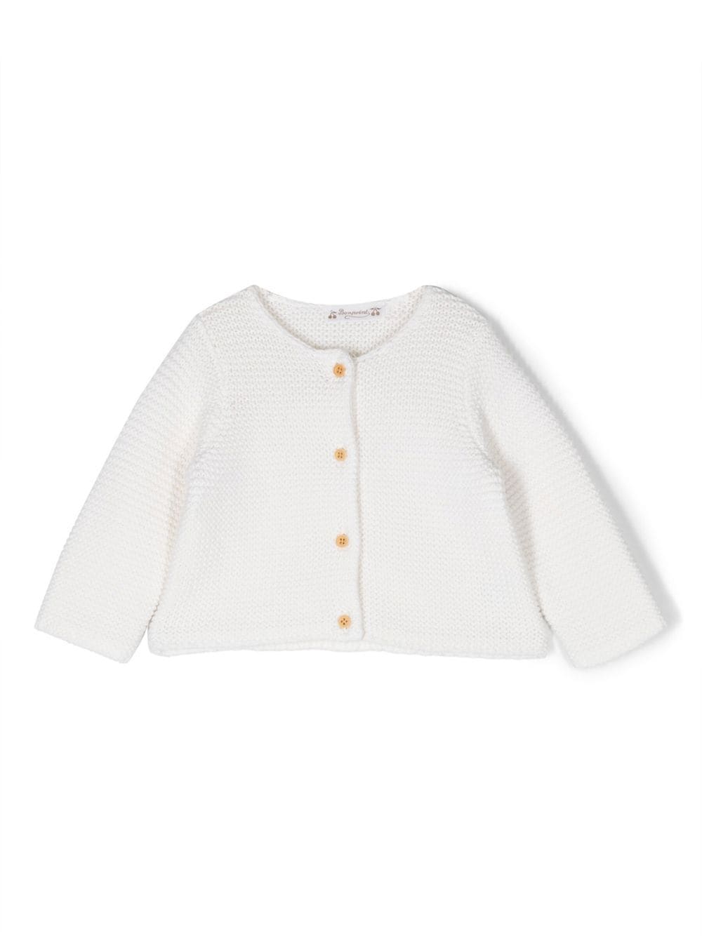 Bonpoint chunky-knit button down cardigan - White von Bonpoint