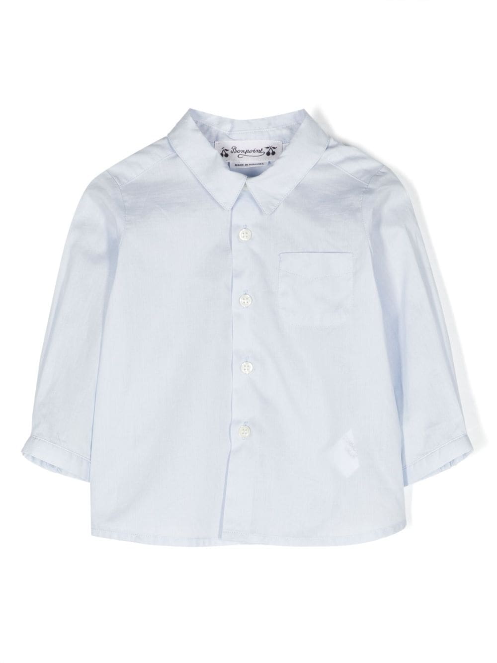Bonpoint classic-collar long-sleeve shirt - Blue von Bonpoint
