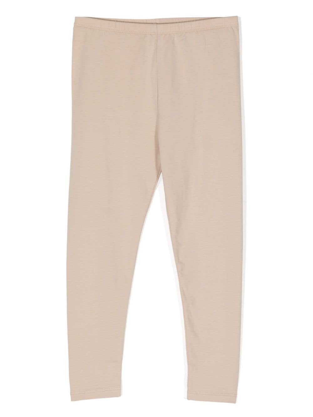 Bonpoint cotton fleece leggings - Brown von Bonpoint