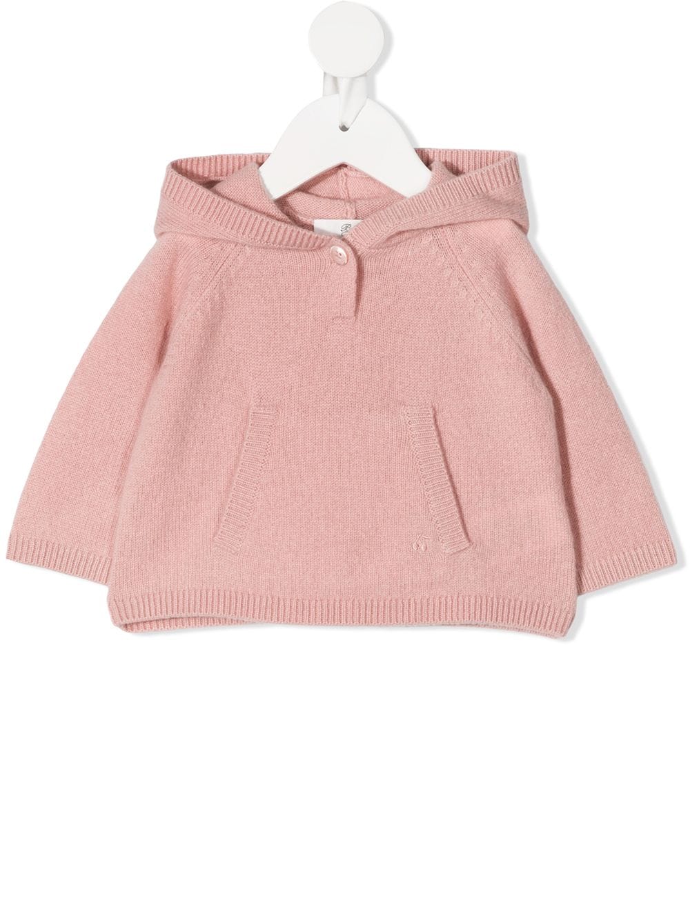 Bonpoint fitted cashmere hoodie - Pink von Bonpoint