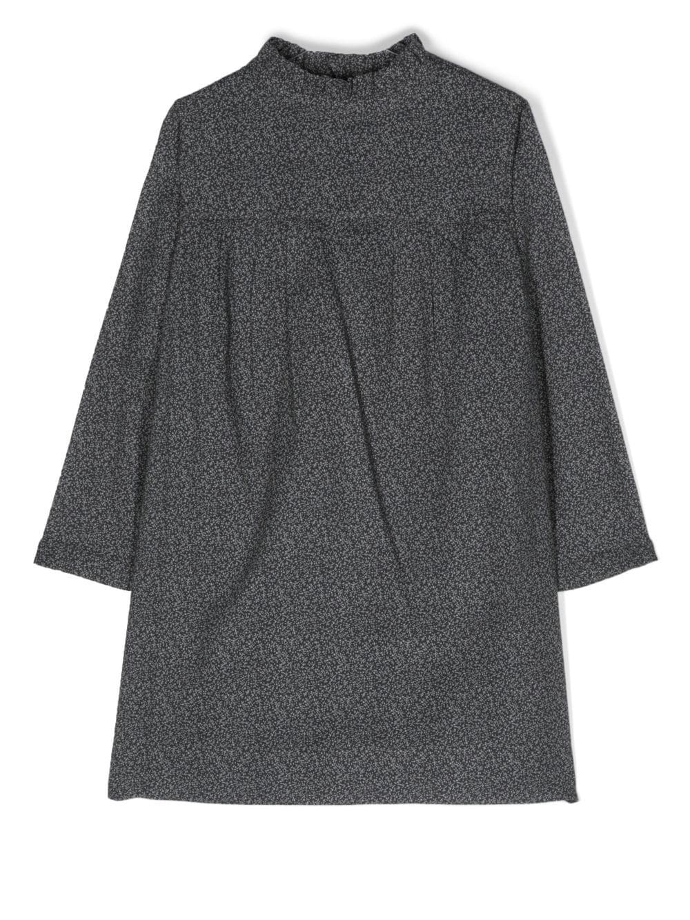 Bonpoint flecked cotton dress - Grey von Bonpoint