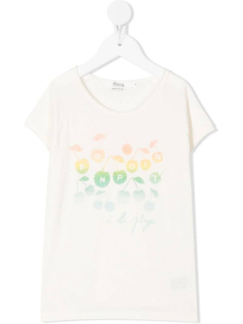 Bonpoint floral-print T-shirt - Neutrals von Bonpoint