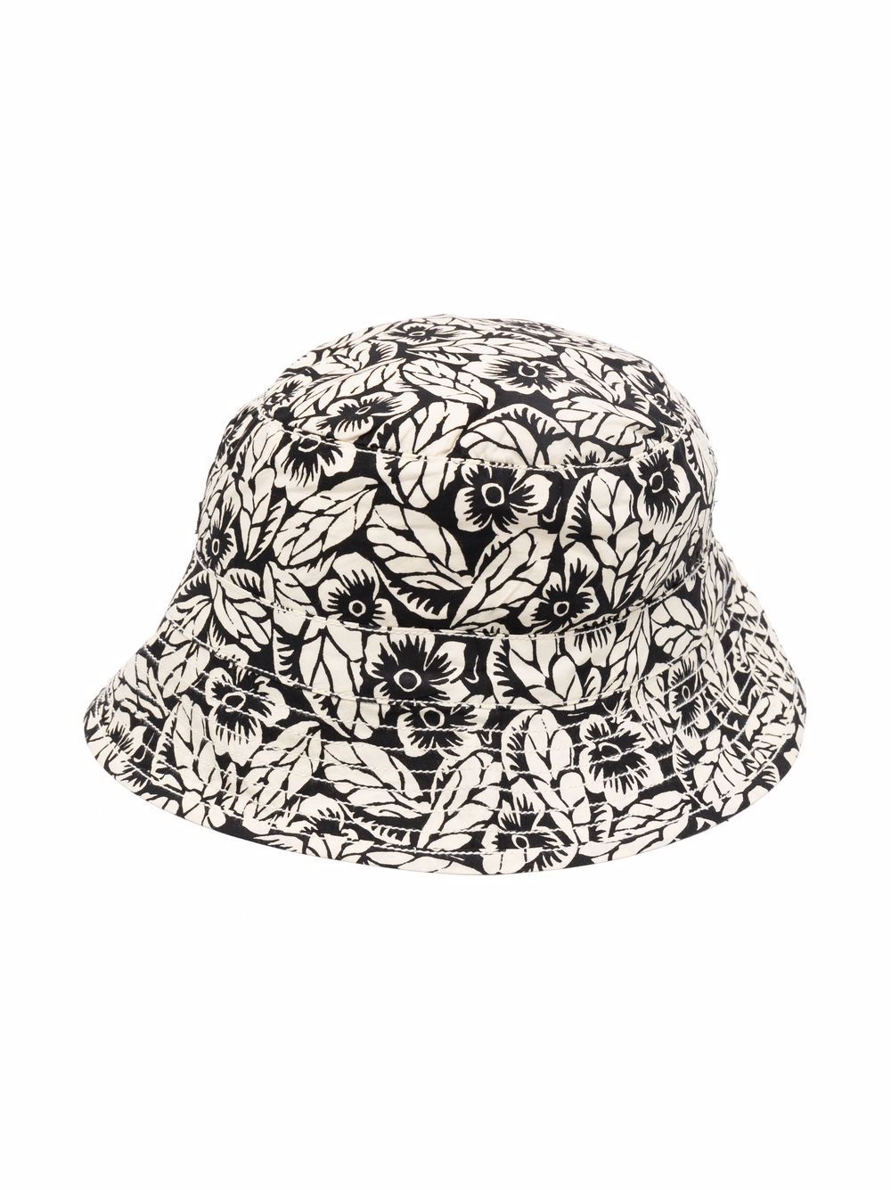 Bonpoint floral-print bucket hat - Black von Bonpoint