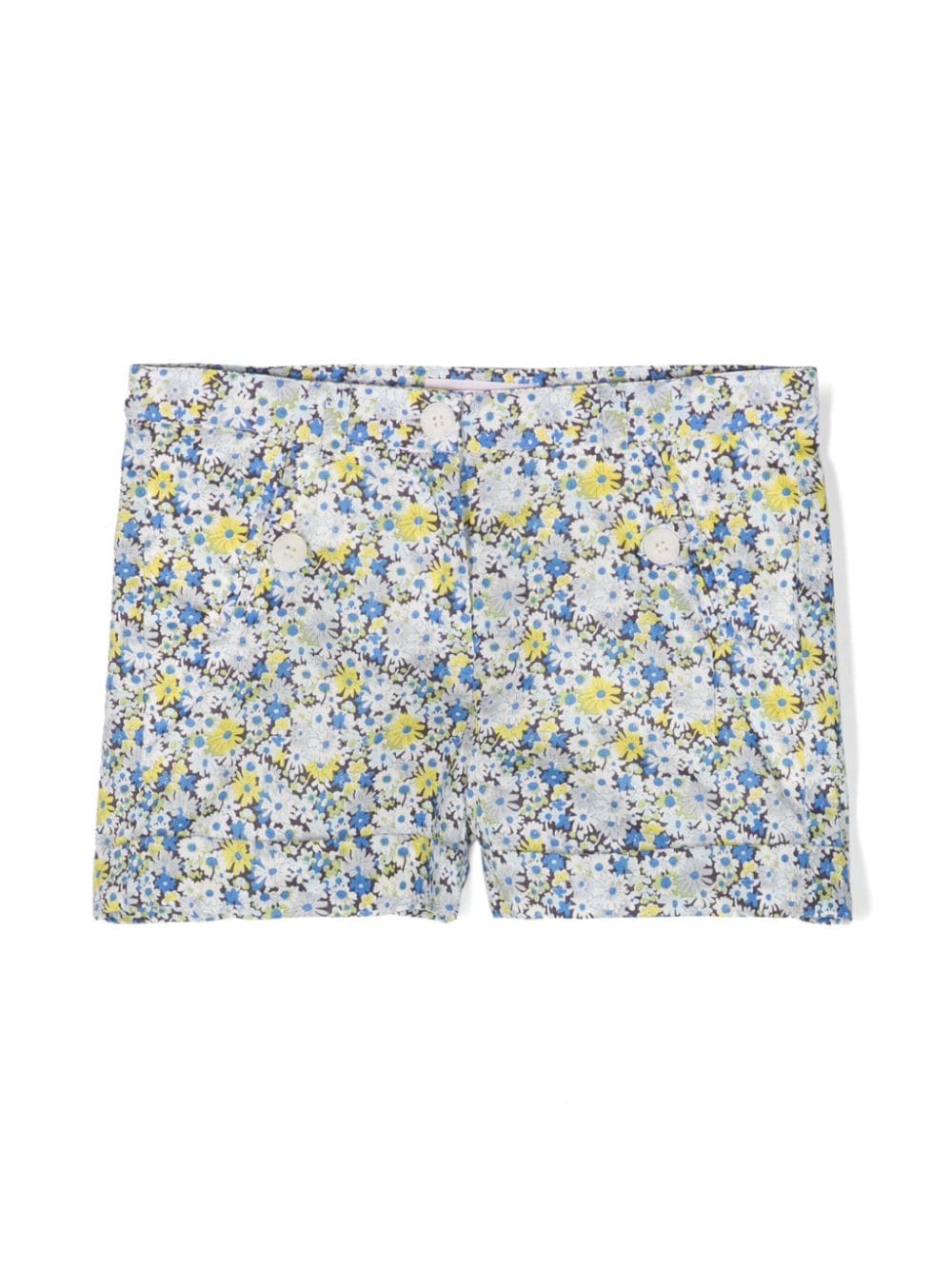 Bonpoint floral-print cotton shorts - White von Bonpoint