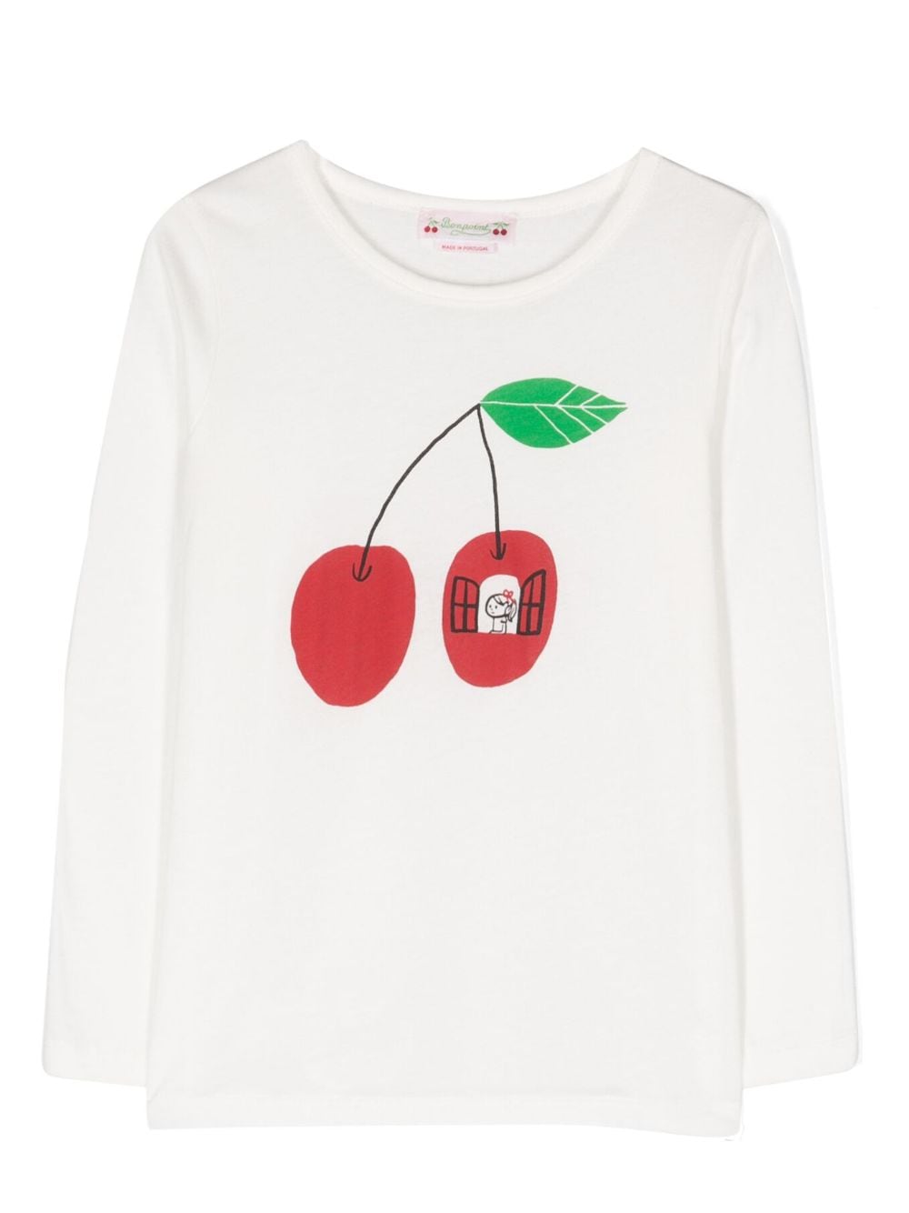 Bonpoint fruit-print cotton T-shirt - White von Bonpoint