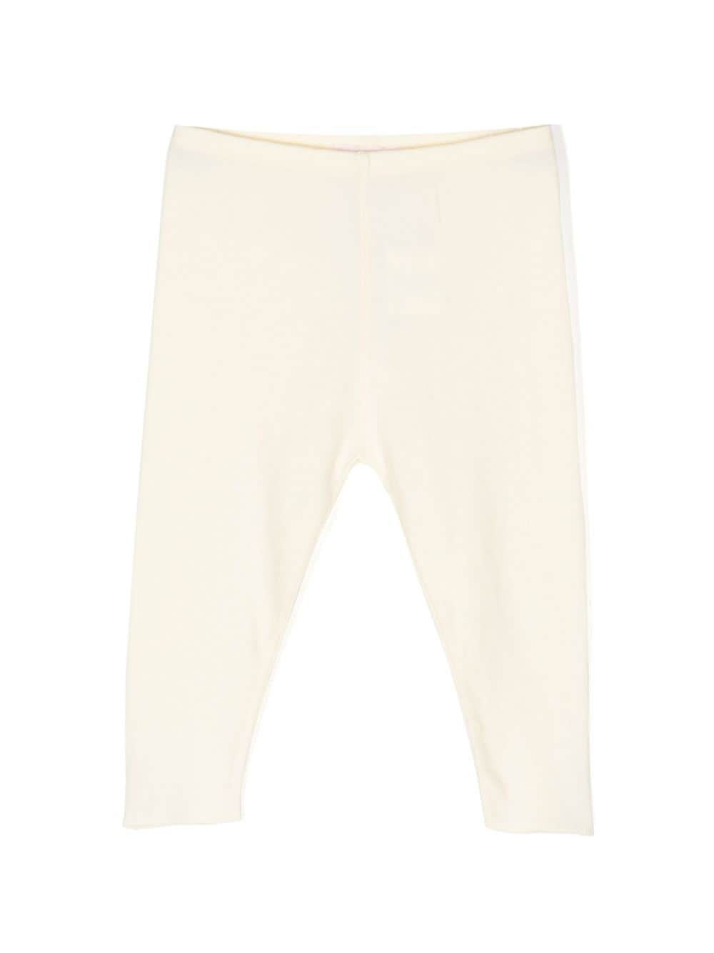 Bonpoint jersey cotton leggings - Yellow von Bonpoint