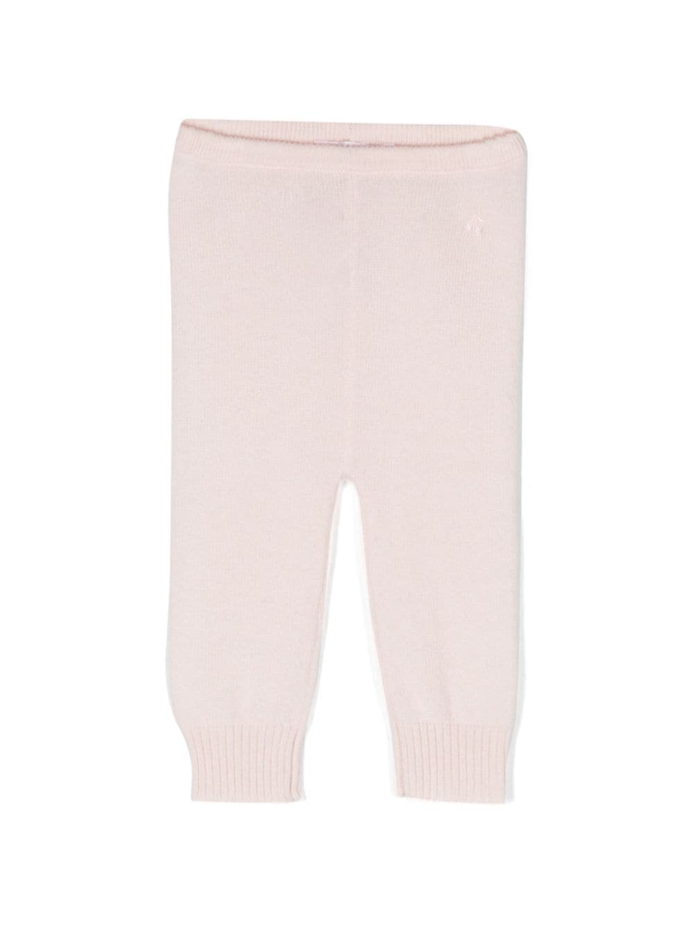 Bonpoint logo-embroidered cashmere leggings - Pink von Bonpoint