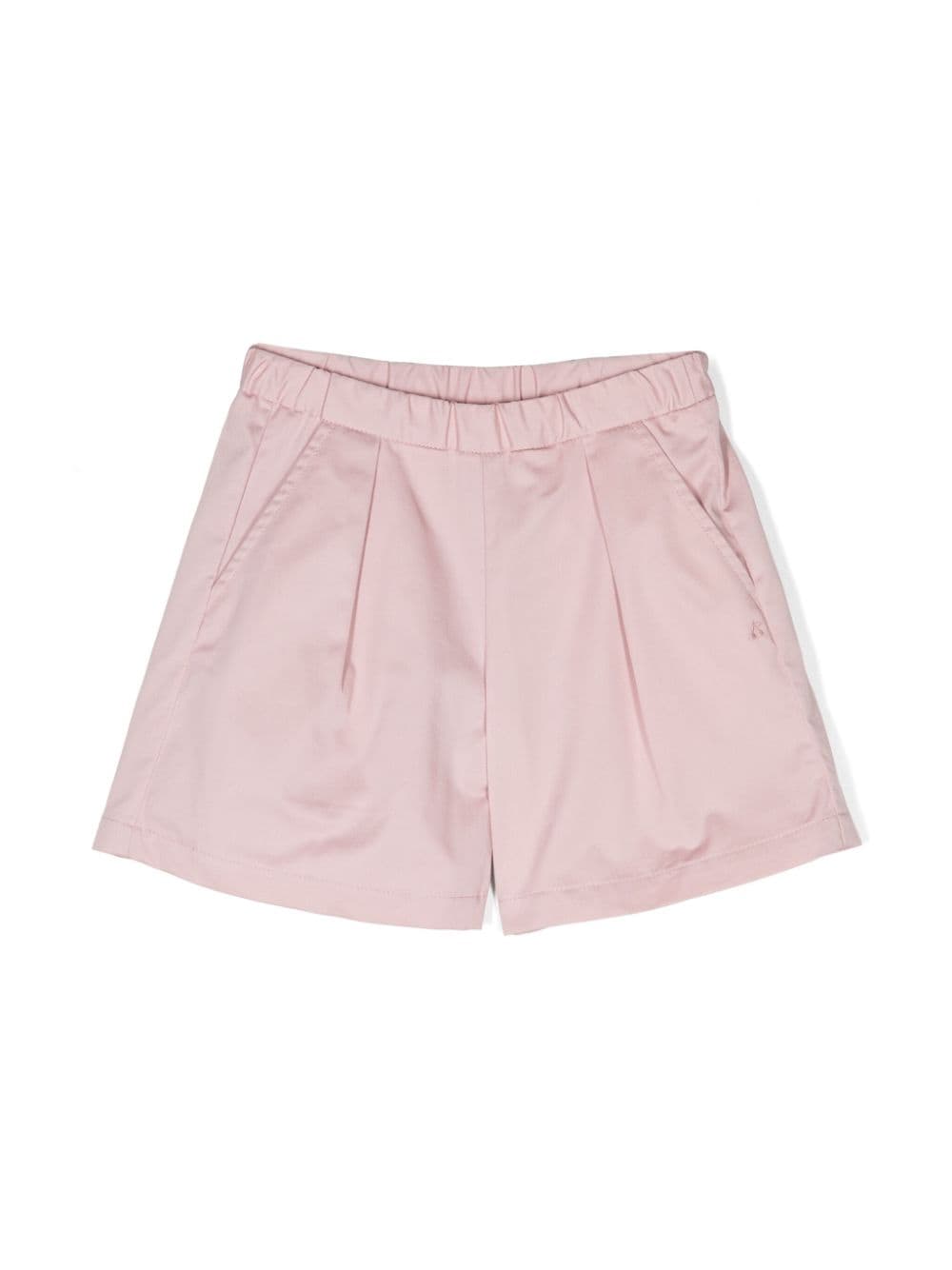 Bonpoint logo-embroidered poplin shorts - Pink von Bonpoint