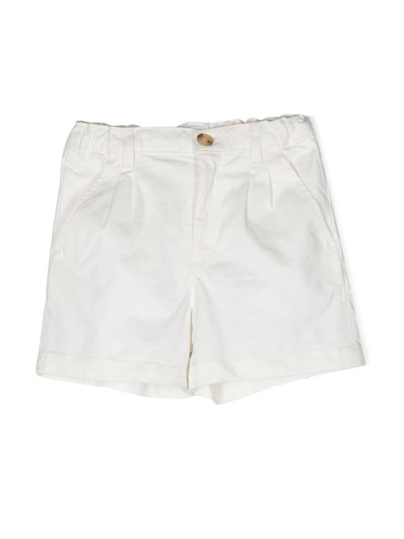 Bonpoint logo-patch chino shorts - White von Bonpoint