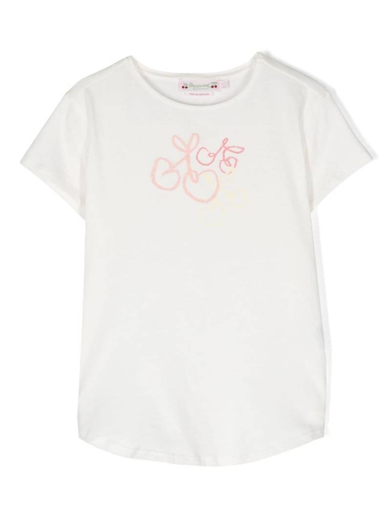 Bonpoint logo-print cotton T-shirt - White von Bonpoint