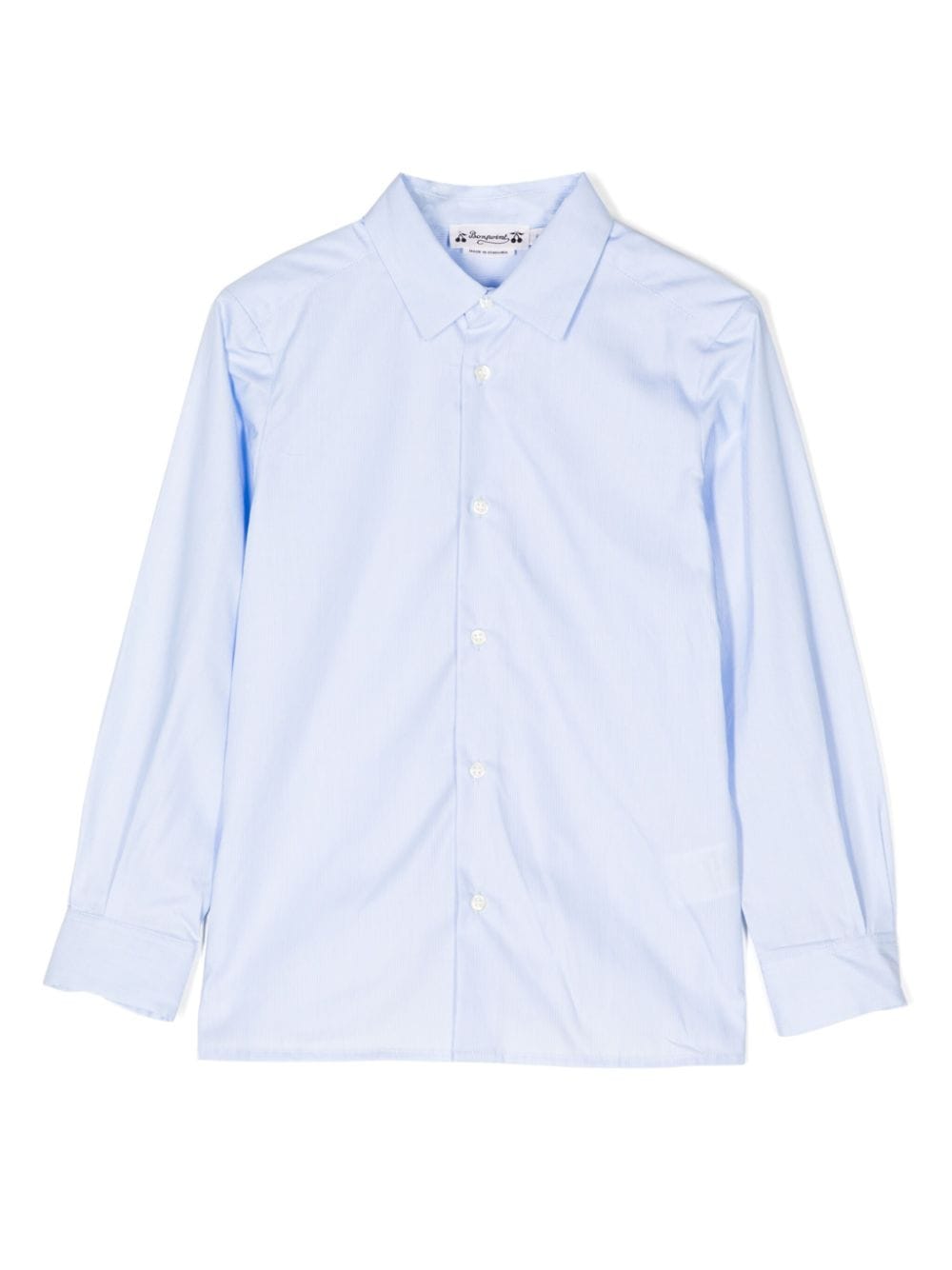 Bonpoint long-sleeve cotton shirt - Blue von Bonpoint
