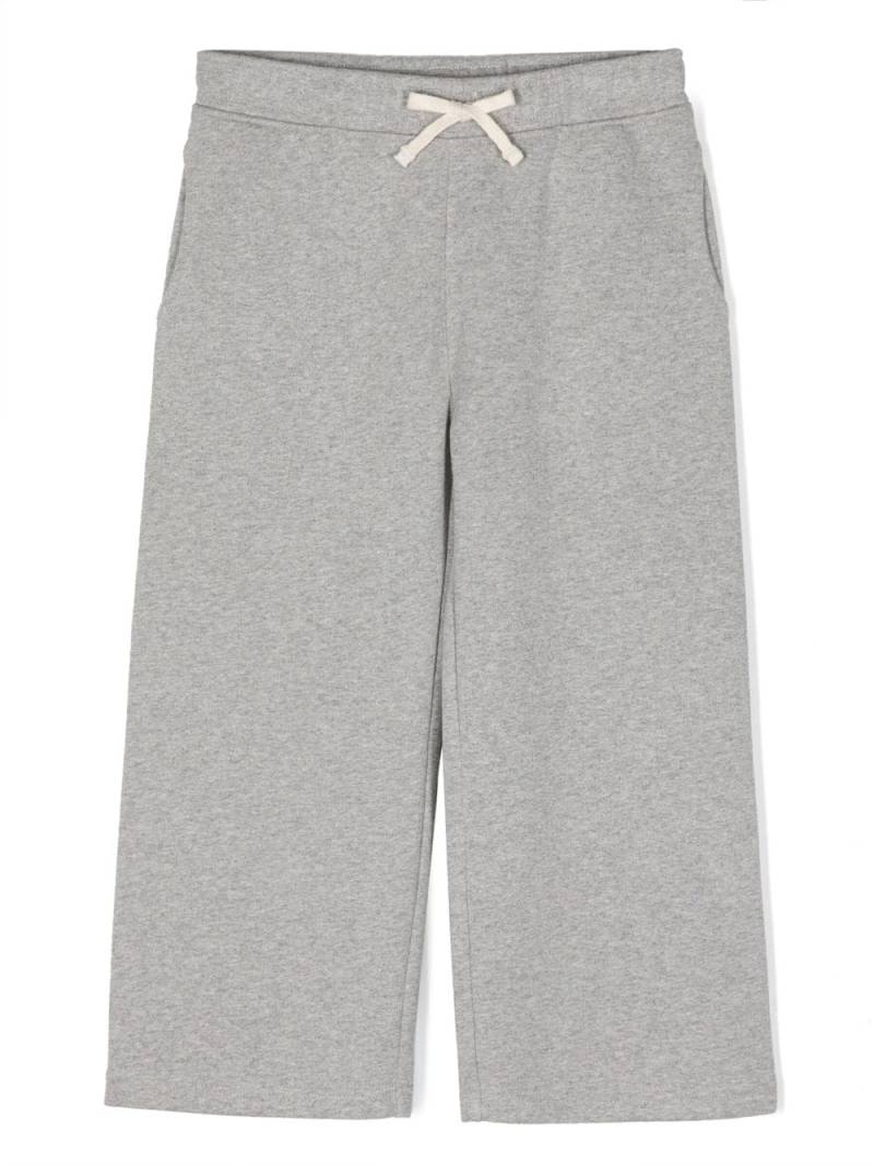 Bonpoint mélange-effect wide-leg trousers - Grey von Bonpoint