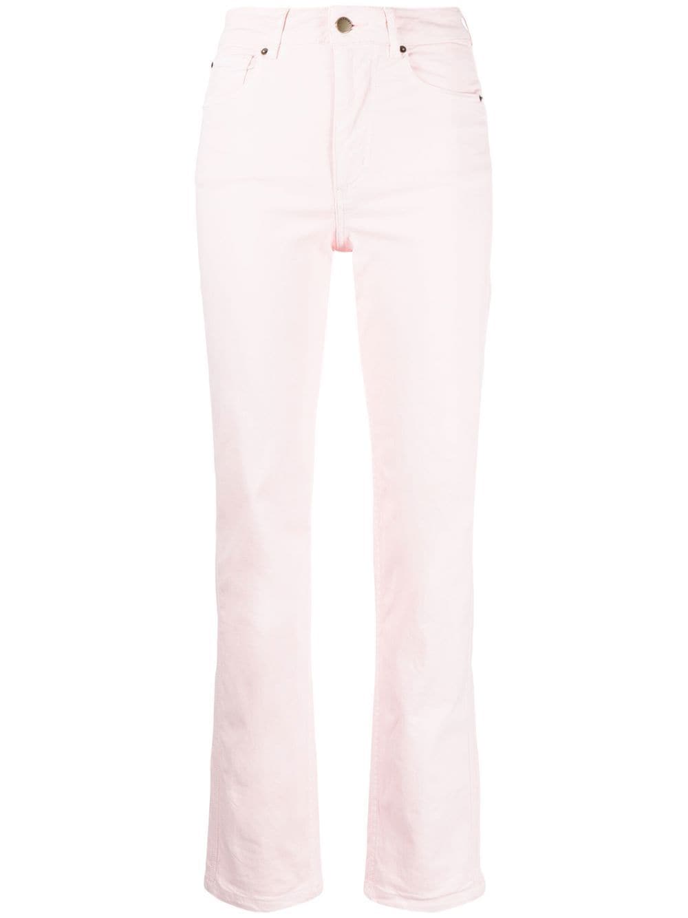 Bonpoint mid-rise straight-leg jeans - Pink von Bonpoint