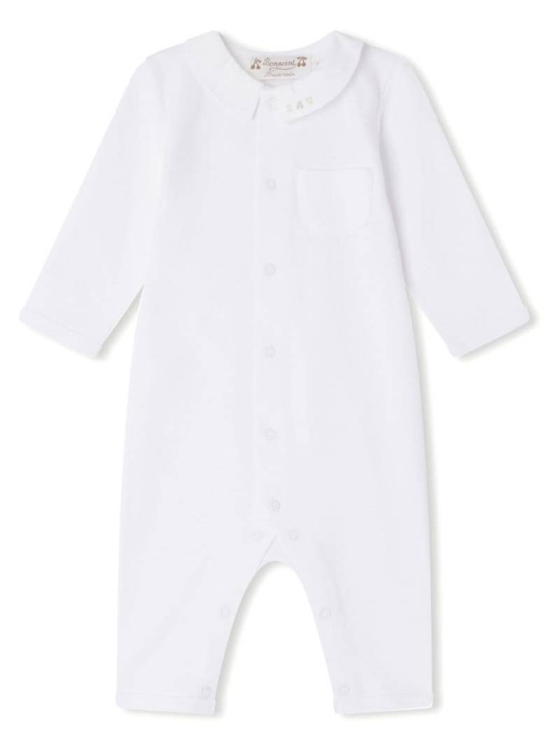 Bonpoint motif-embroidered cotton pajama - White von Bonpoint