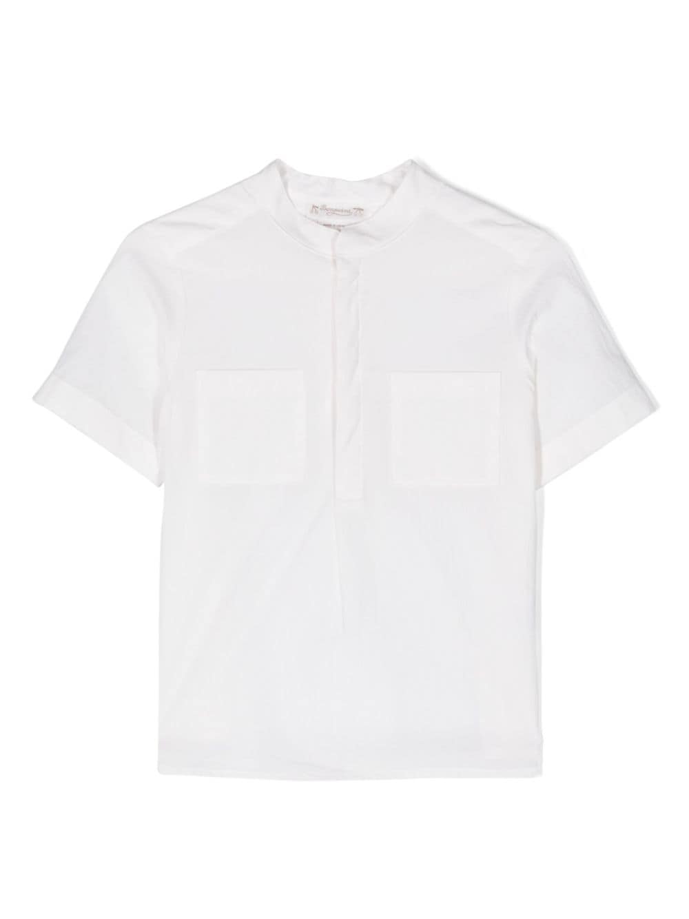 Bonpoint pinstripe cotton shirt - White von Bonpoint