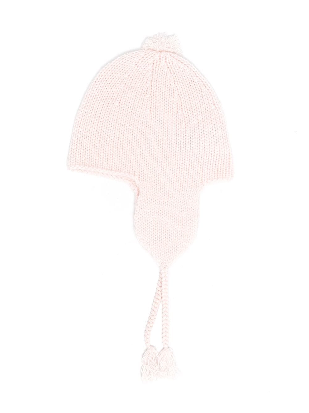 Bonpoint pompom knitted hat - Pink von Bonpoint