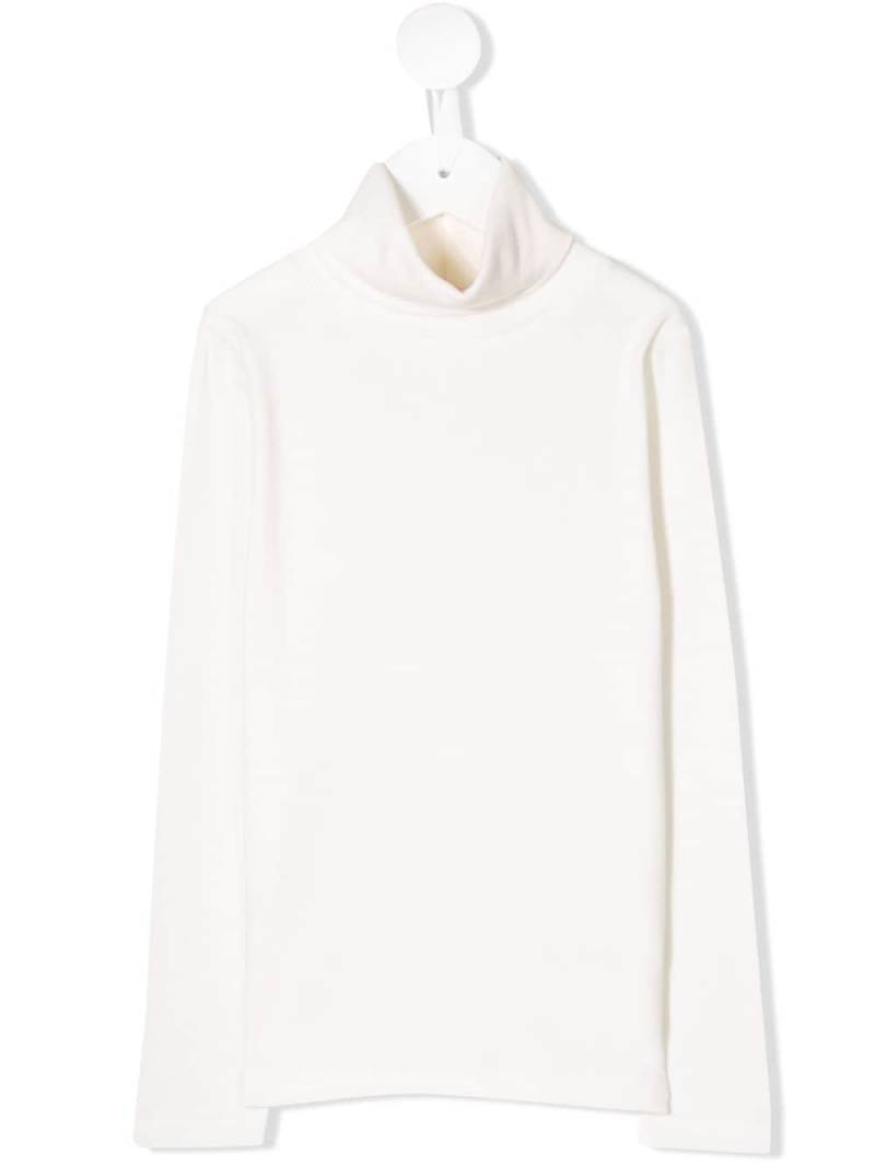 Bonpoint roll neck jumper - White von Bonpoint