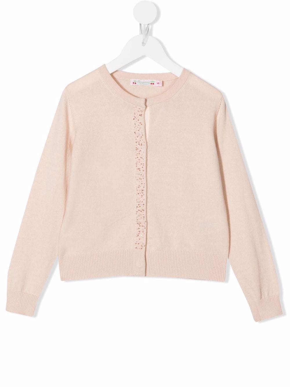 Bonpoint sequin-embellished cardigan - Neutrals von Bonpoint