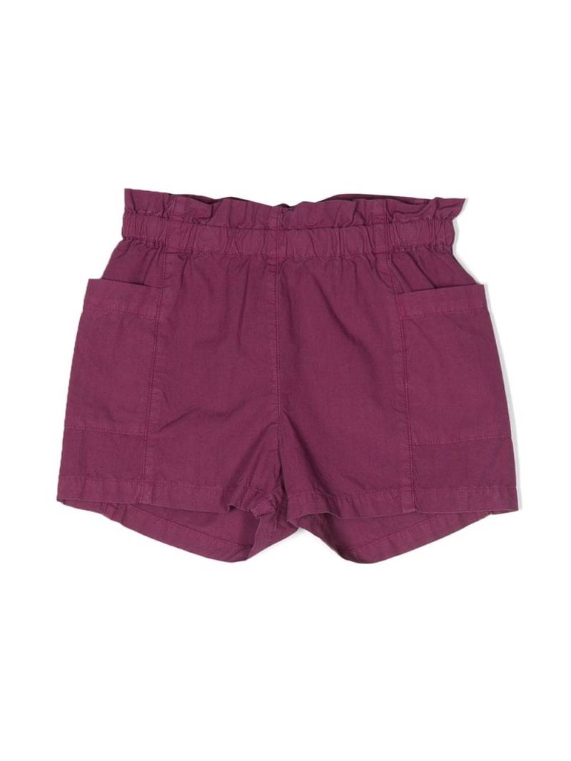 Bonpoint side patch-pocket detail shorts - Purple von Bonpoint
