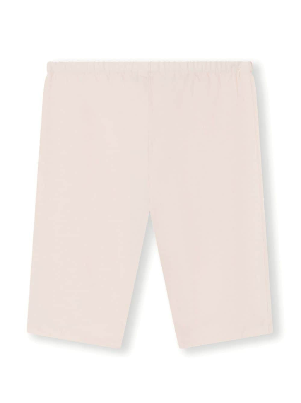 Bonpoint skinny-cut cotton leggings - Pink von Bonpoint