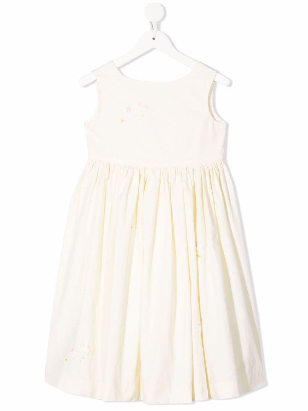 Bonpoint sleeveless pleated-skirt dress - Yellow von Bonpoint